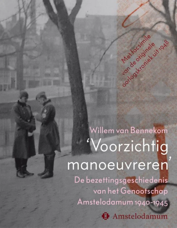 `Voorzichtig manoeuvreren – Willem van Bennekom – boek cover